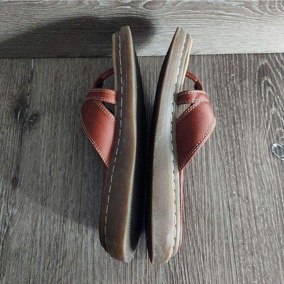 Airwalk Vintage 90s Women's Brown Platform Slide Sandals 6.5 - Picture 6 of 7